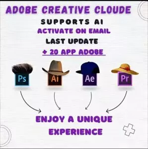 تصميم جرافيكي لأنواع مختلفة من القبعات