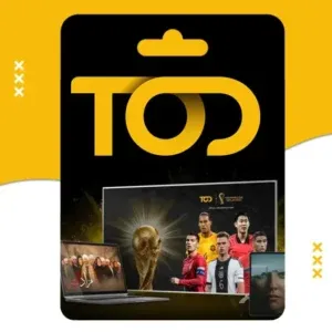 حساب TOD tv 4K subscription